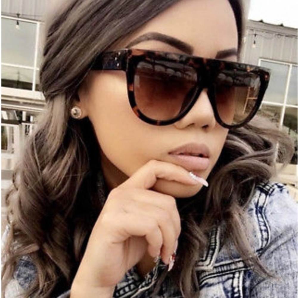 “Aurora” Flat top Aviators